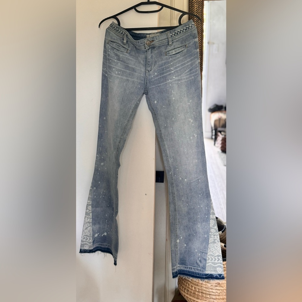 FREE PEOPLE || BOHO FLARES || SIZE 27